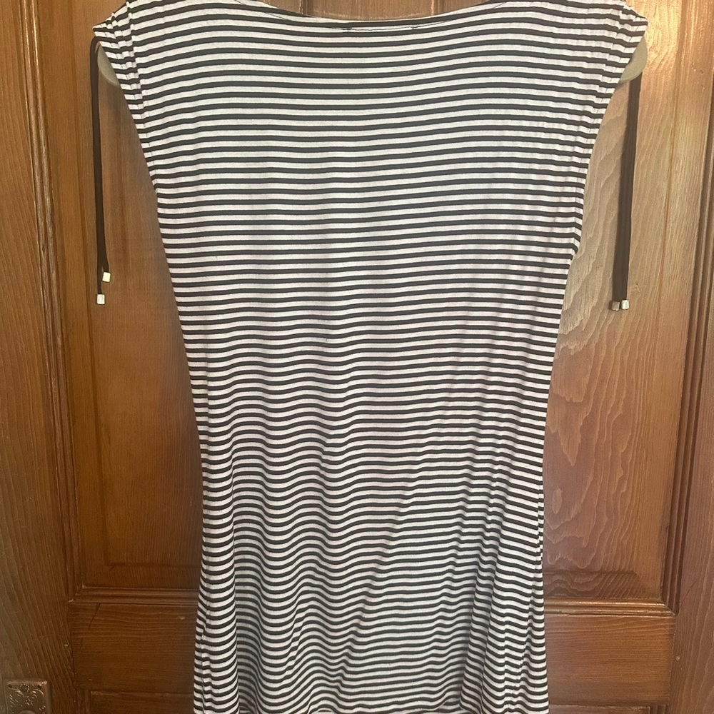 White House Black Market Striped Blouse - Picture 6 of 8